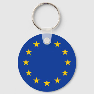 European Union Flag (EU) (Europe) Keychain
