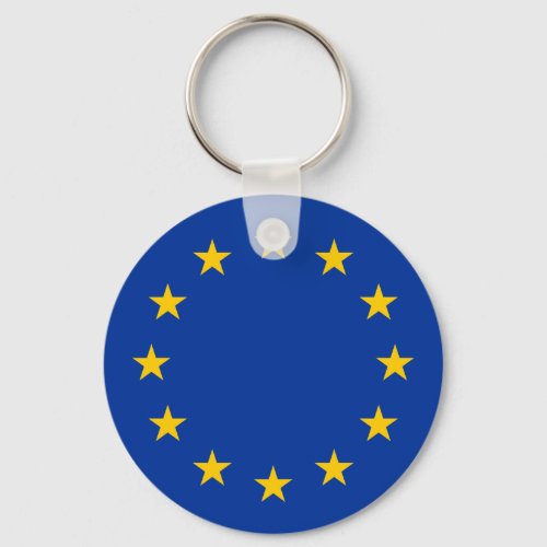 European Union Flag EU Europe Keychain
