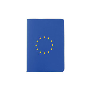 European Union Flag (EU) (Europe) Passport Holder
