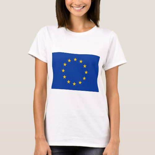 European Union Flag EU Europe T_Shirt