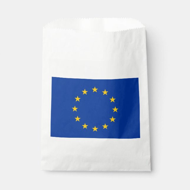 European Union Flag Favor Bag (Front)