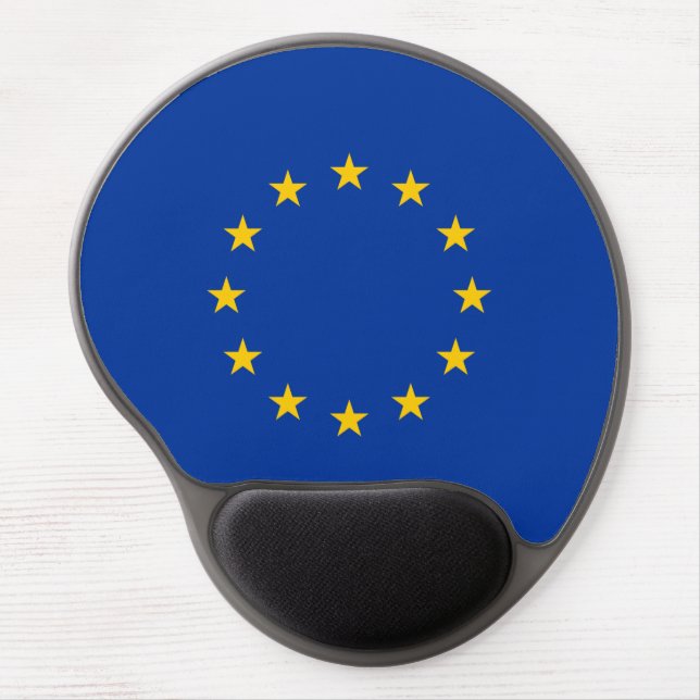 European Union Flag Gel Mouse Pad (Front)
