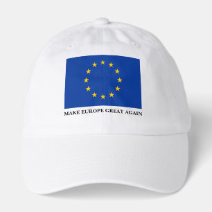 European Union flag hat Make Europe Great Again