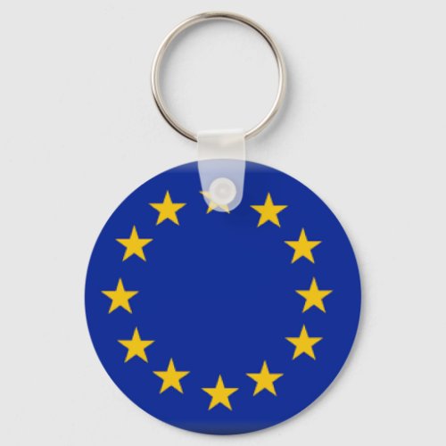 European Union Flag Keychain