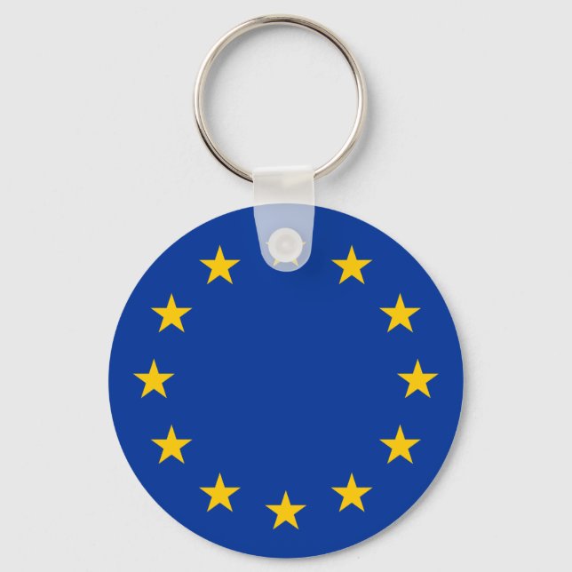 European Union flag Keychain (Front)