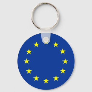 european union flag keychain