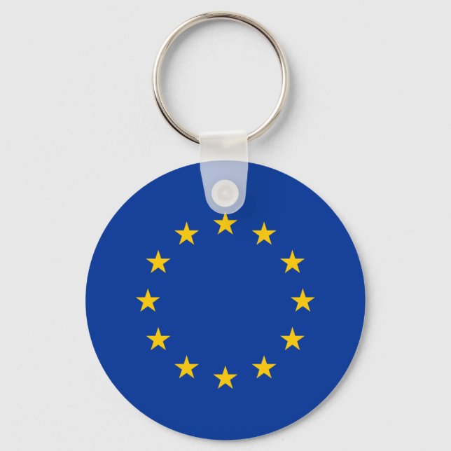 European Union Flag Keychain (Front)