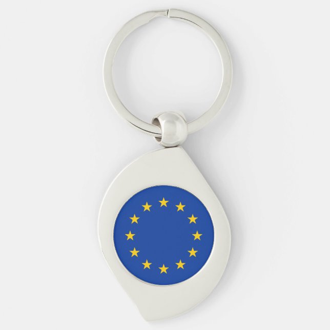 European Union Flag Keychain (Front)