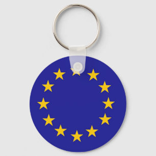European Union Flag Keychain