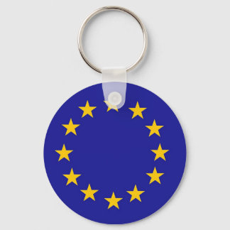 European Union Flag Keychain