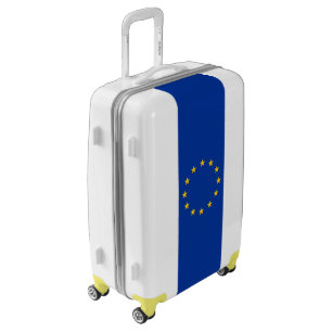 European Union Flag Luggage