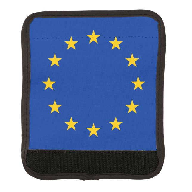European Union flag Luggage Handle Wrap (Front)