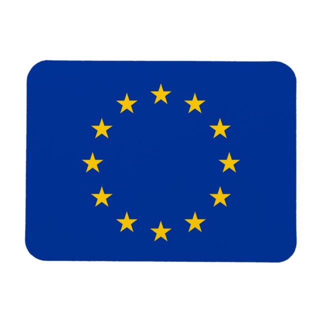 European Union Flag Magnet (Horizontal)