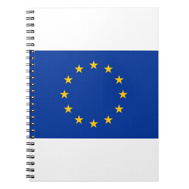 European Union Flag Notebook (Front)
