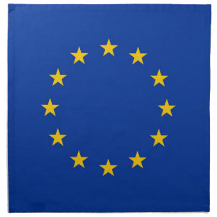 European Union Flag on MoJo Napkin