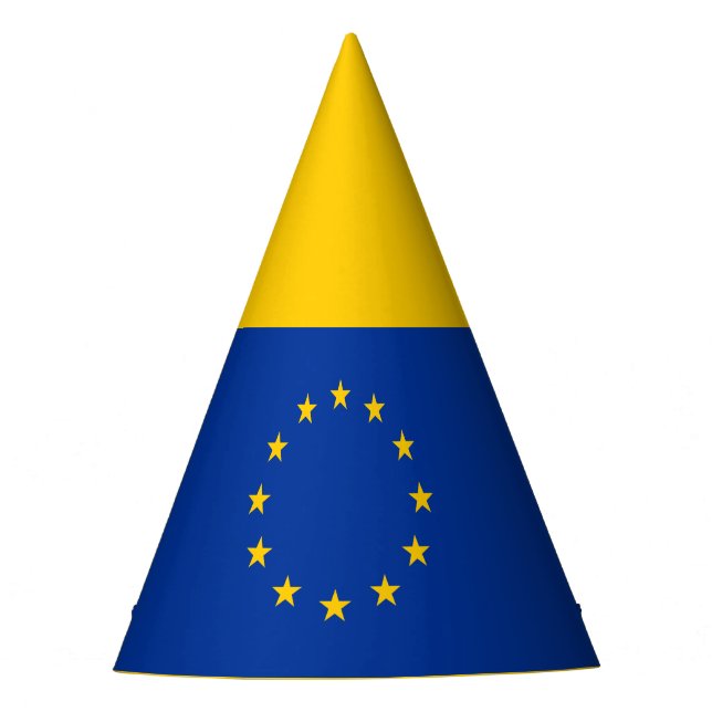 European Union flag Party Hat (Front)