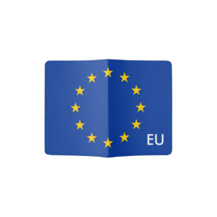 European Union flag passport holder   EU cover