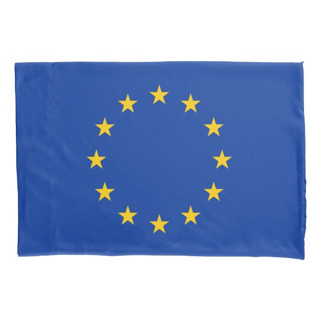 European Union Flag Pillow Case (Front)