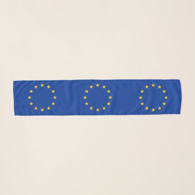 European Union Flag Scarf (Front (Horizontal))