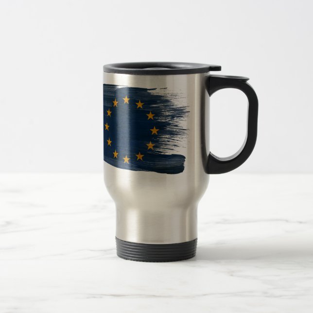 European Union Flag Travel Mug (Right)
