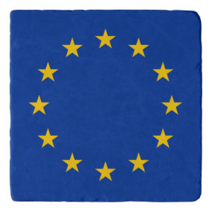 European Union flag Trivet