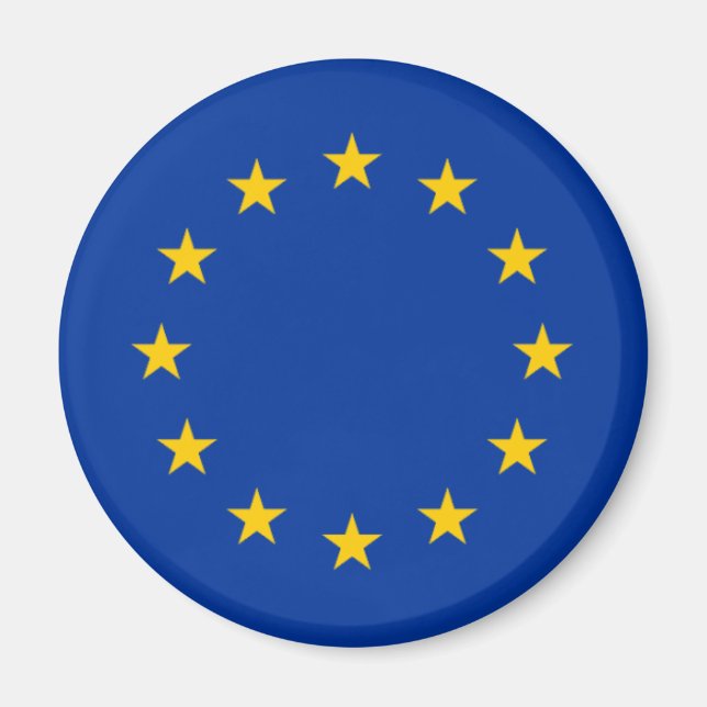European Union Stars Magnet (Front)