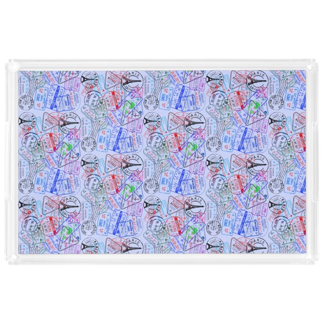 European Vacation Acrylic Tray (Front)