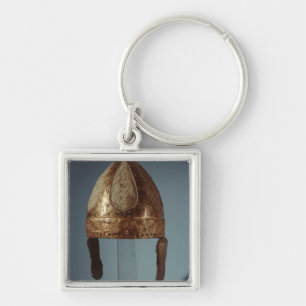European war combat helmet, c.500 keychain