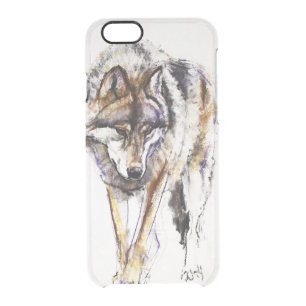European Wolf Clear iPhone 6/6S Case