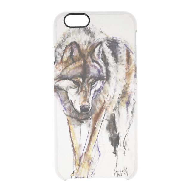 European Wolf Uncommon iPhone Case (Back)