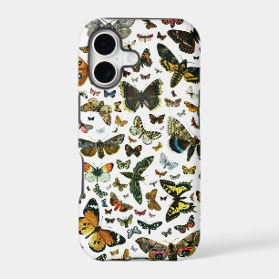 Europe's Best-Known Butterflies and Moths Collage iPhone 17 Case