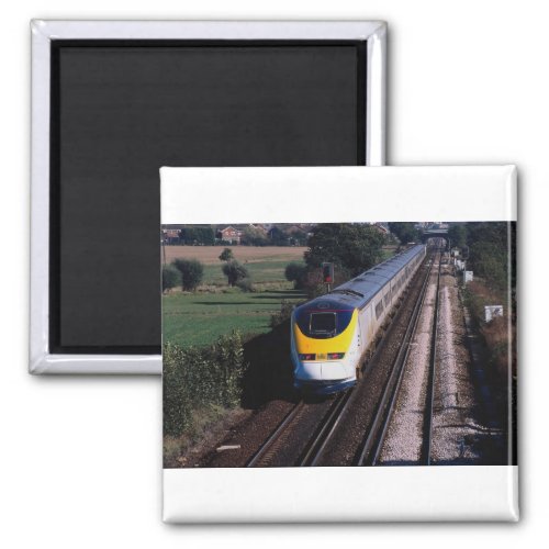 Eurostar passenger train magnet