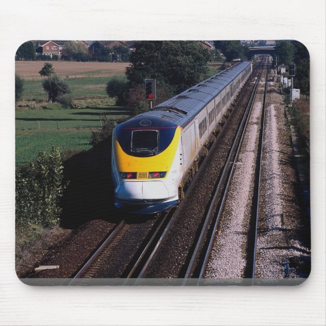 Eurostar passenger train mouse pad (Front)