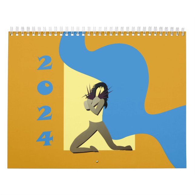 Eurovision Birthday-a-rama 2024 Calendar Australia (Cover)