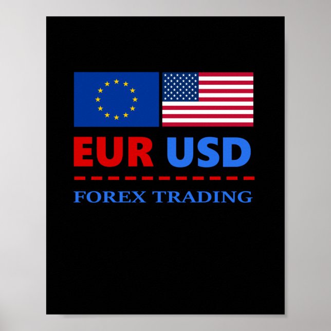 EURUSD Forex Trading Poster (Front)