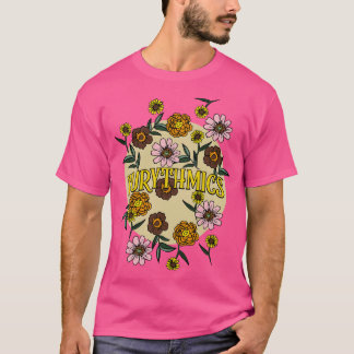 Eurythmics Name Personalized Flower Retro Floral 8 T-Shirt