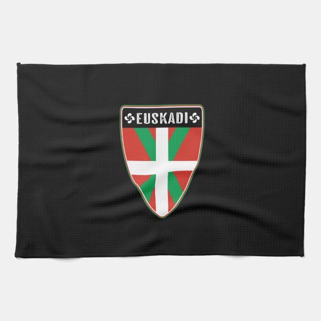 Euskadi Basque Country Kitchen Towel (Horizontal)