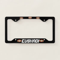 Euskadi (Basque) Country License Plate Frame