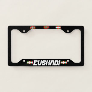 Euskadi (Basque) Country License Plate Frame