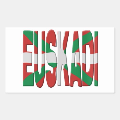 Euskadi _ Basque flag Rectangular Sticker