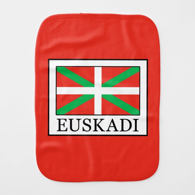 Euskadi Burp Cloth (Front)