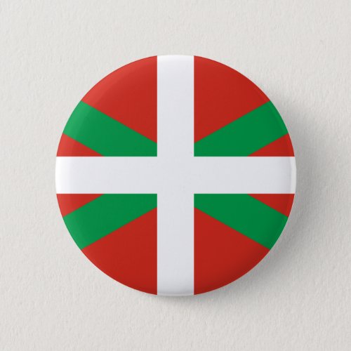 Euskadi Flag Basque Ikurrin Ikurrina Badge Button 