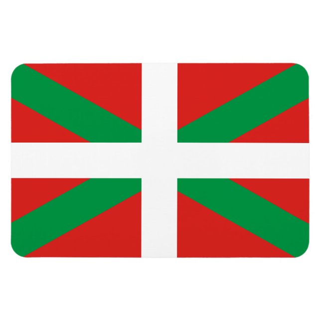 Euskadi Flag Magnet (Horizontal)