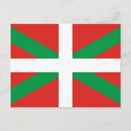 Euskadi Flag Postcard