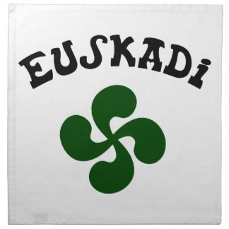 Euskadi Green Basque Cross Napkin