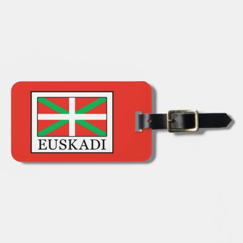 Euskadi Luggage Tag