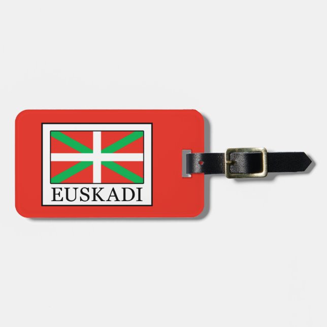 Euskadi Luggage Tag (Front Horizontal)