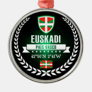 Euskadi Metal Ornament