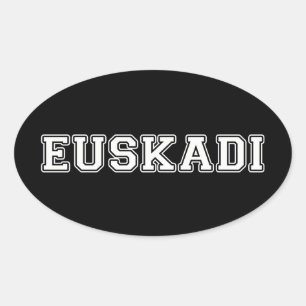 Euskadi Oval Sticker