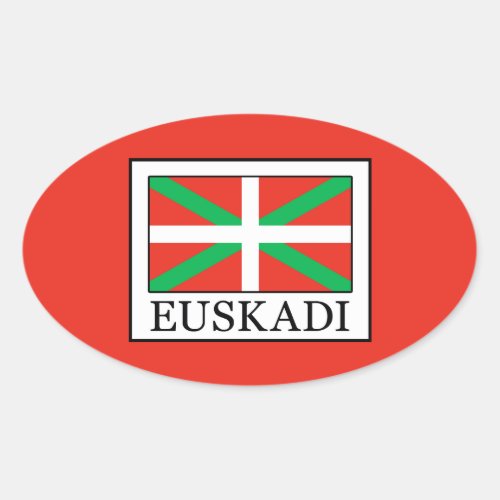 Euskadi Oval Sticker